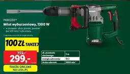 Lidl Młot wyburzeniowy 1300w Parkside oferta