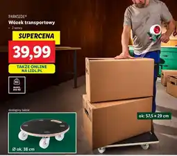 Lidl Wózek transportowy 250 kg Parkside oferta