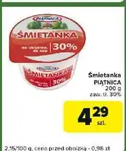 Carrefour Express Śmietana 30% Piątnica oferta