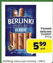Carrefour Express Parówki classic Morliny Berlinki oferta