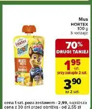 Carrefour Express Mus banan jabłko mango Hortex Leon oferta