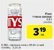 Carrefour Express Piwo Tyskie Gronie oferta