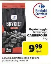 Carrefour Express Brykiety z węgla drzewnego Carrefour oferta