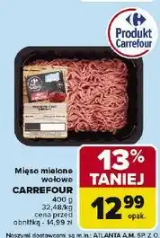 Carrefour Mięso mielone wołowe Carrefour Targ Świeżości oferta