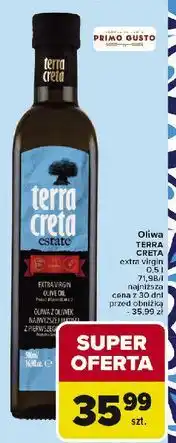 Carrefour Oliwa z oliwek estate Terra Creta oferta