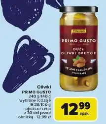 Carrefour Oliwki duże greckie Primo Gusto oferta