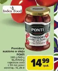Carrefour Pomidory suszone w oleju słonecznikowym Ponti oferta