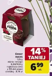 Carrefour Deser czekoladowy z maliną Rians oferta