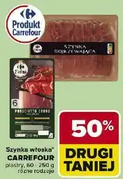 Carrefour Szynka dojrzewająca Carrefour Extra oferta