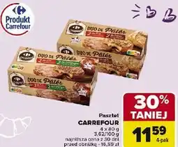 Carrefour Pasztet wątróbka wiejski Carrefour oferta