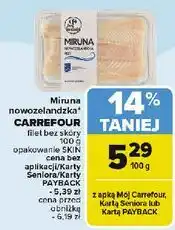Carrefour Miruna nowozelandzka filet Carrefour Targ Świeżości oferta