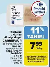 Carrefour Polędwica z dorsza czarnego Carrefour Targ Świeżości oferta