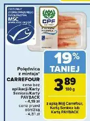 Carrefour Mintaj polędwica Carrefour Targ Świeżości oferta