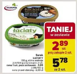 Carrefour Serek kremowy lekki naturalny proteinowy Łaciaty oferta