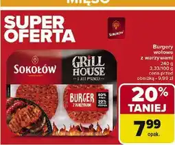 Carrefour Burger z warzywami Sokołów Grill House oferta