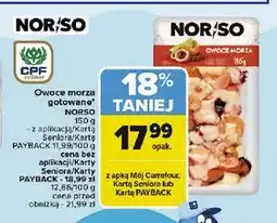 Carrefour Mieszanka owoców morza Norso oferta