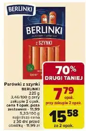 Carrefour Parówki z szynki Morliny Berlinki oferta