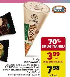Carrefour Rożek bakaliowy Bracia Koral Lody Jak Dawniej oferta