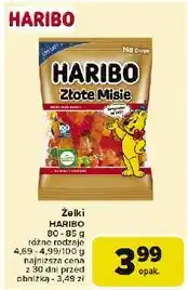 Carrefour Żelki Haribo Złote Misie oferta