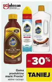Carrefour Płyn do podłóg i mebli drewnianych Pronto oferta