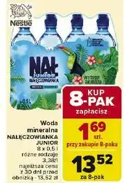 Carrefour Woda niegazowana Nałęczowianka Junior oferta