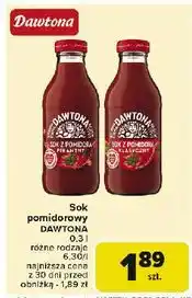 Carrefour Sok pomidorowy pikantny Dawtona oferta