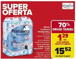 Carrefour Woda niegazowana Primavera oferta