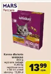 Carrefour Karma dla kota z kurczakiem przepyszne paszteciki Whiskas Sterile oferta