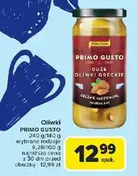Carrefour Oliwki duże greckie Primo Gusto oferta