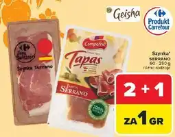 Carrefour Szynka serrano Carrefour Targ Świeżości oferta