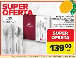 Carrefour Zestaw sztućców tunea Gerlach oferta