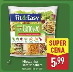 ALDI Sałatka na gotowo z bobem Fit & Easy oferta