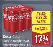 ALDI Napój Coca-Cola oferta