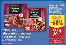 ALDI Mieszanka orzechów i owoców Trader Joe's oferta