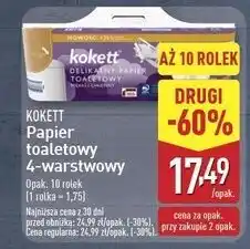 ALDI Papier toaletowy Kokett oferta