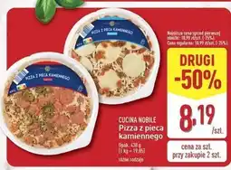 ALDI Pizza z pieca kamiennego pepperoni Cucina Nobile oferta