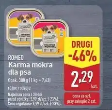 ALDI Karma dla psa cielęcina z warzywami Romeo (Karma) oferta