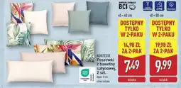 ALDI Poszewki z bawełny satynowej 40 x 80 cm Novitesse oferta