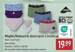 ALDI Majtki dziecięce oferta