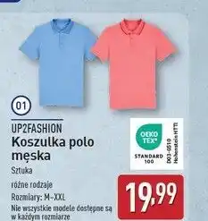 ALDI Koszulka polo męska m-xxl Up2Fashion oferta