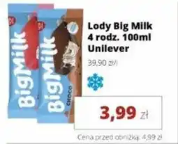 Torimpex Lody Big Milk Unilever oferta