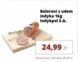 Torimpex Baleroni z udem indyka Indykpol S.A. oferta