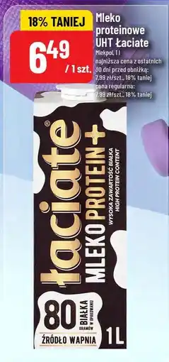 Polomarket Mleko proteinowe UHT Łaciate mlekpol oferta