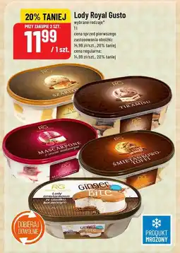 Polomarket Lody Royal Gusto wybrane rodzaje oferta