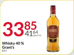 Eurocash Cash & Carry Whisky 40% Grant's oferta