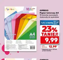 Kaufland Papier kolorowy Gimboo oferta