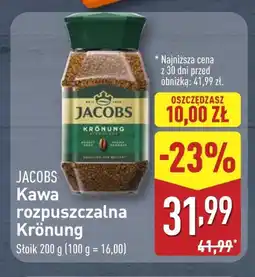 ALDI Kawa rozpuszczalna Jacobs oferta