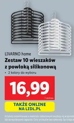 Lidl Zestaw wieszaków Livarno oferta