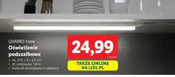 Lidl Oświetlenie podszafkowe Livarno oferta