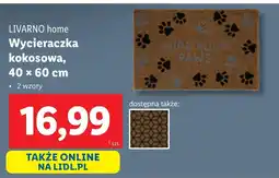 Lidl Wycieraczka Livarno oferta